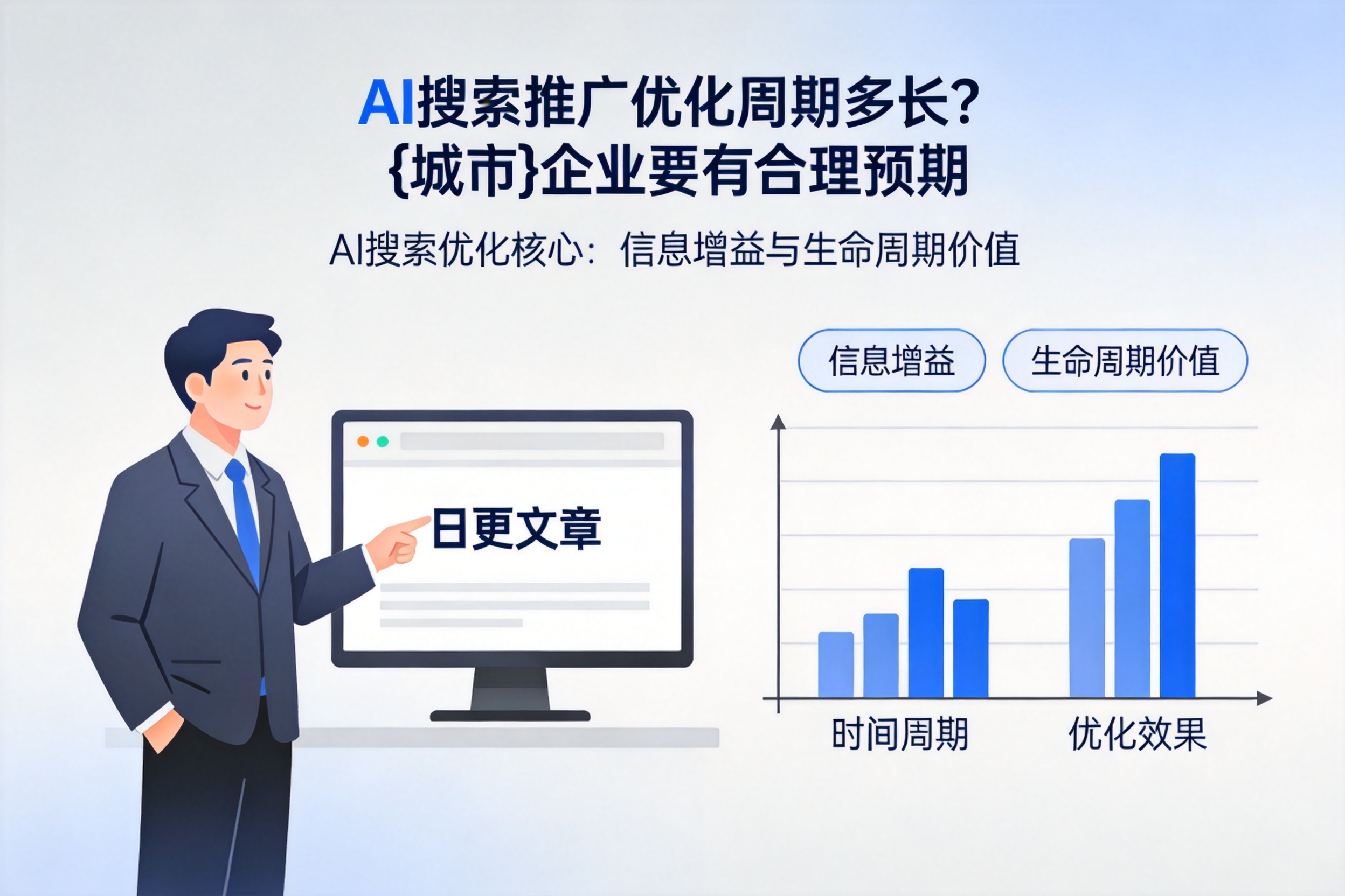 AI搜索推广优化周期多长？吉木乃企业要有合理预期