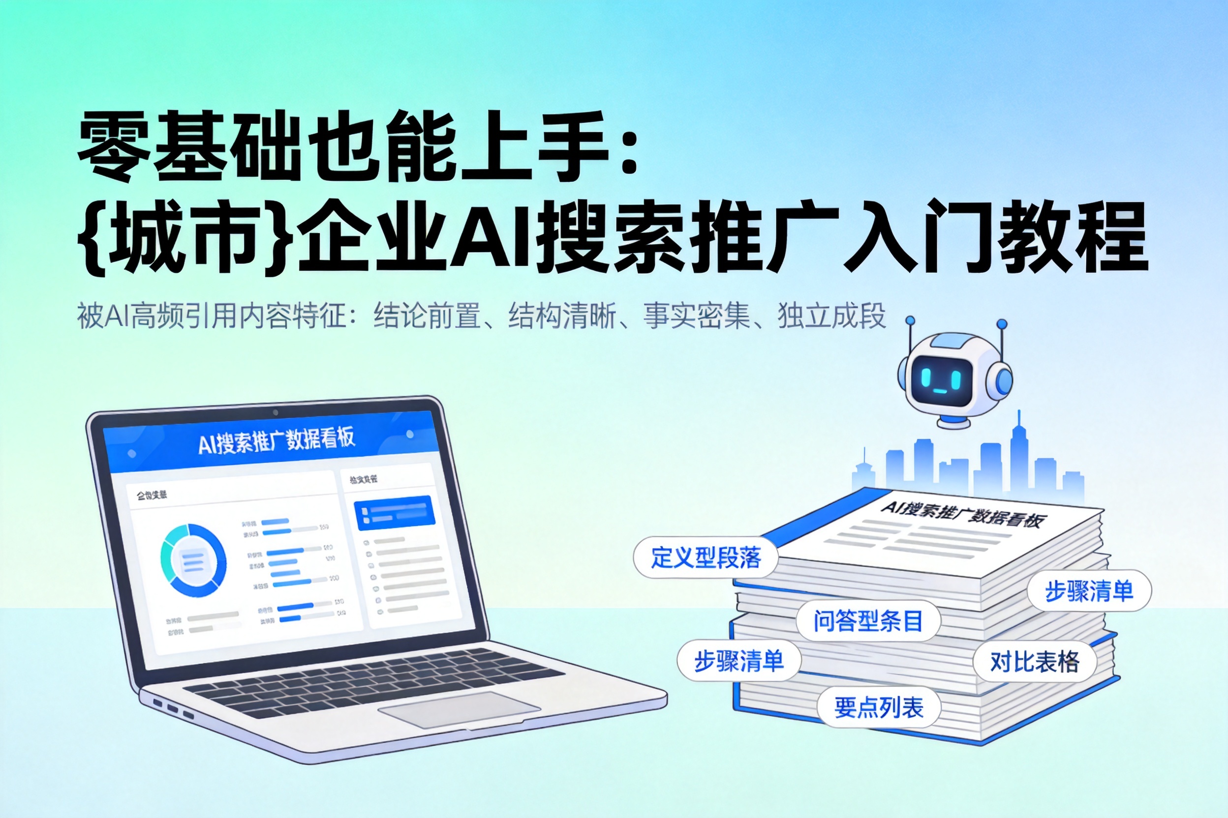零基础也能上手：吉木乃企业AI搜索推广入门教程