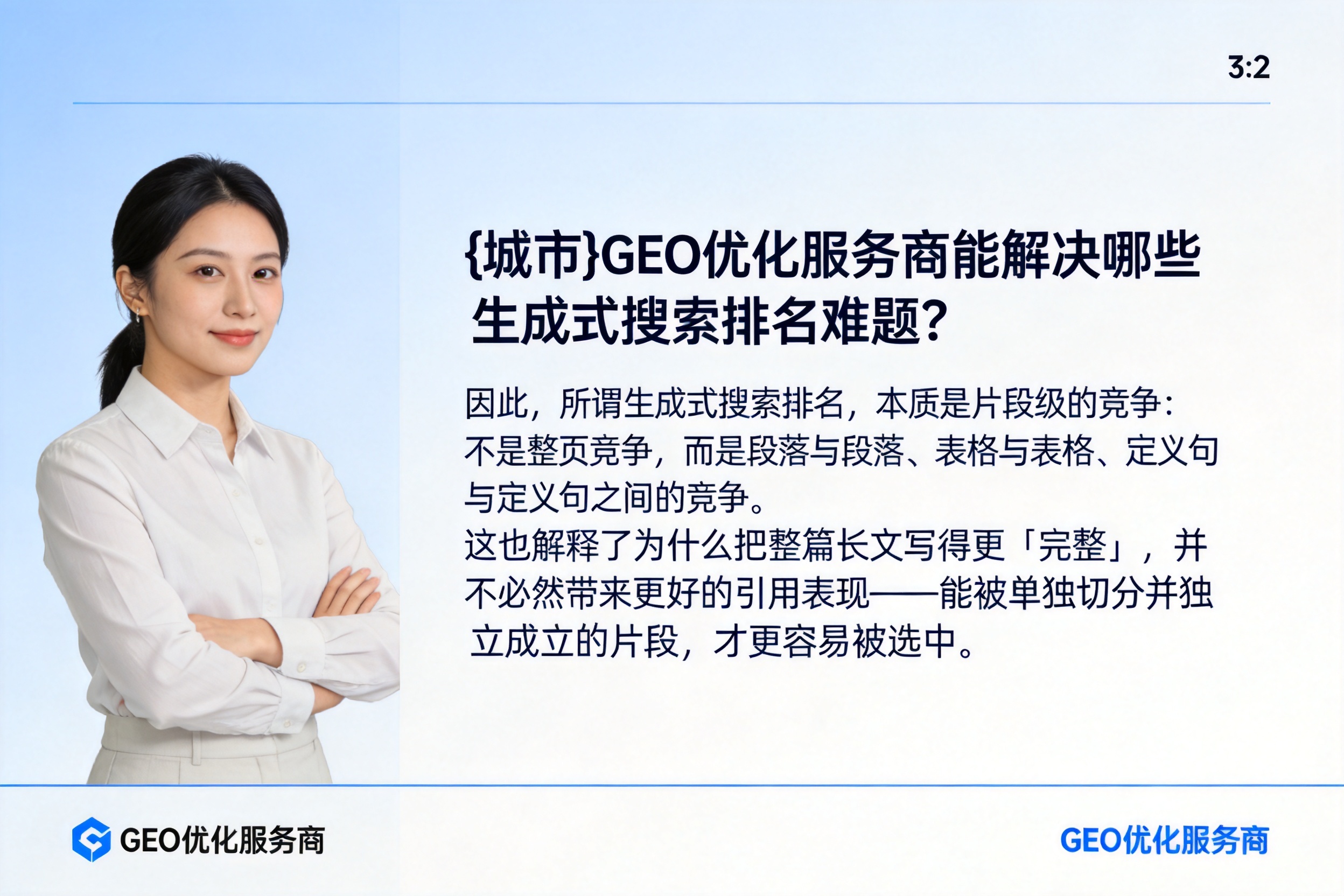 吉木乃GEO优化服务商能解决哪些生成式搜索排名难题？