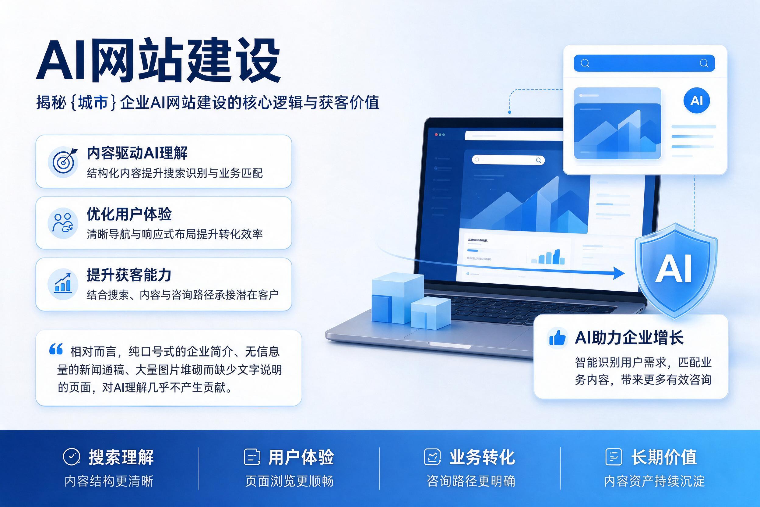 揭秘白杨企业AI网站建设的核心逻辑与获客价值