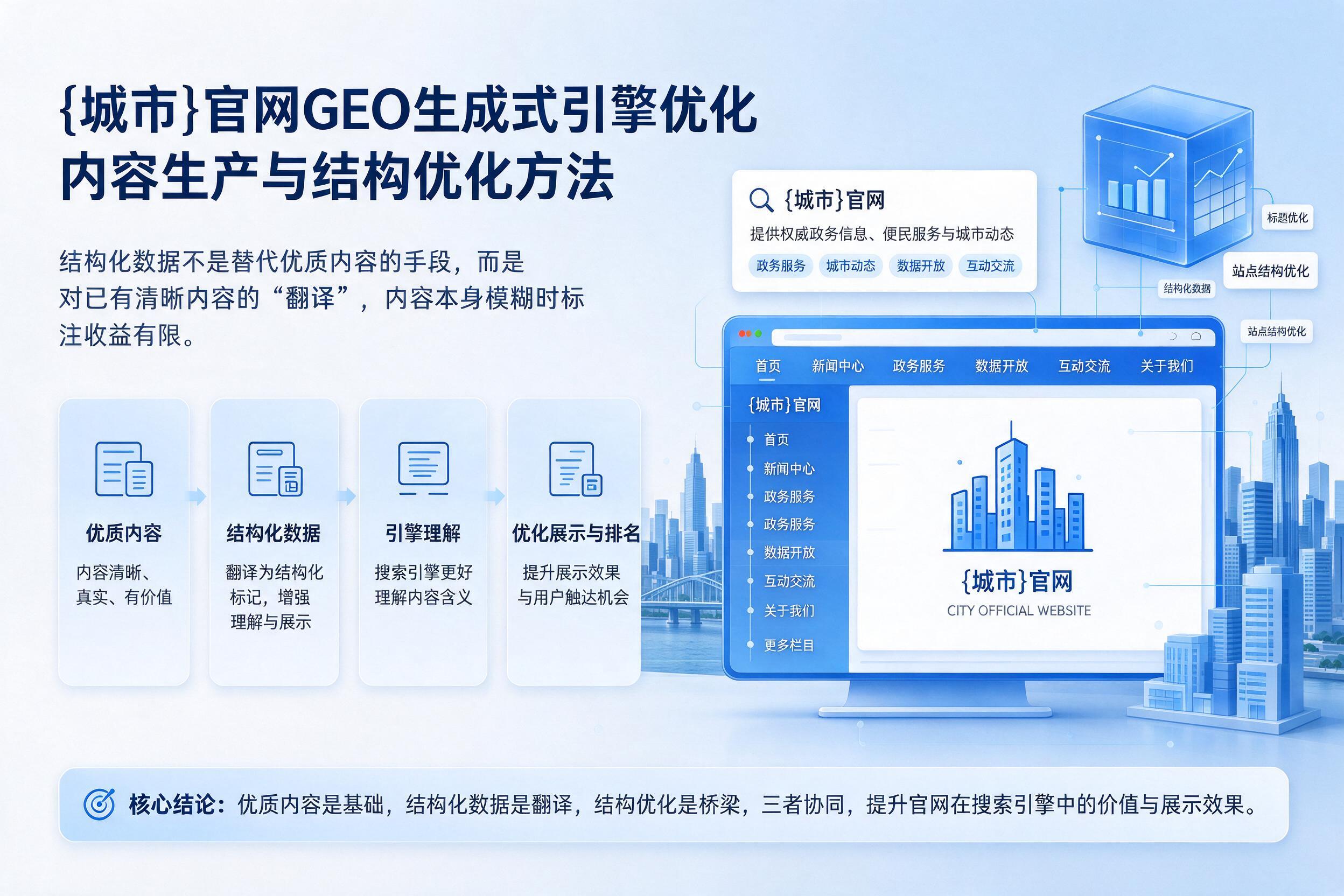 官网GEO生成式引擎优化内容生产与结构优化方法