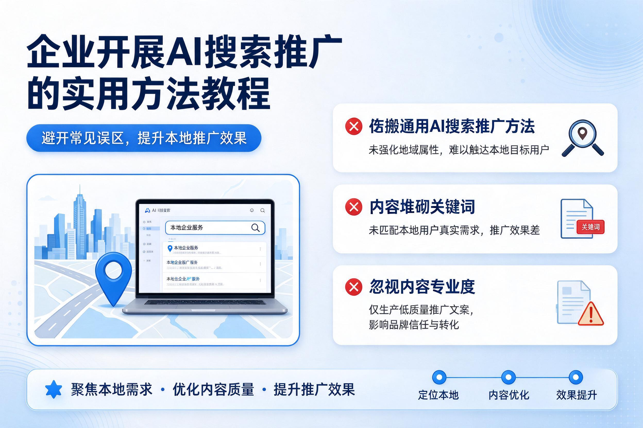 企业开展AI搜索推广的实用方法教程