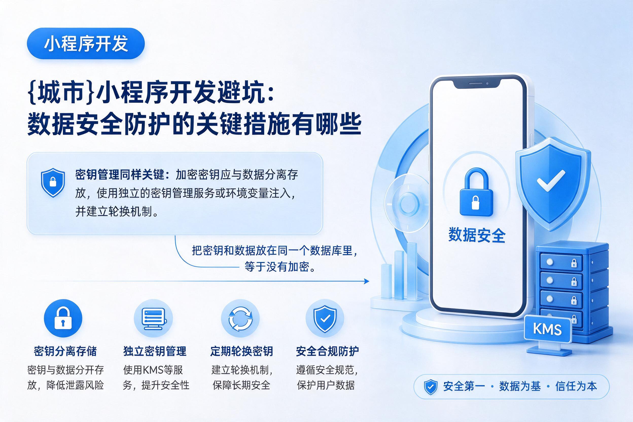 白杨小程序开发避坑：数据安全防护的关键措施有哪些